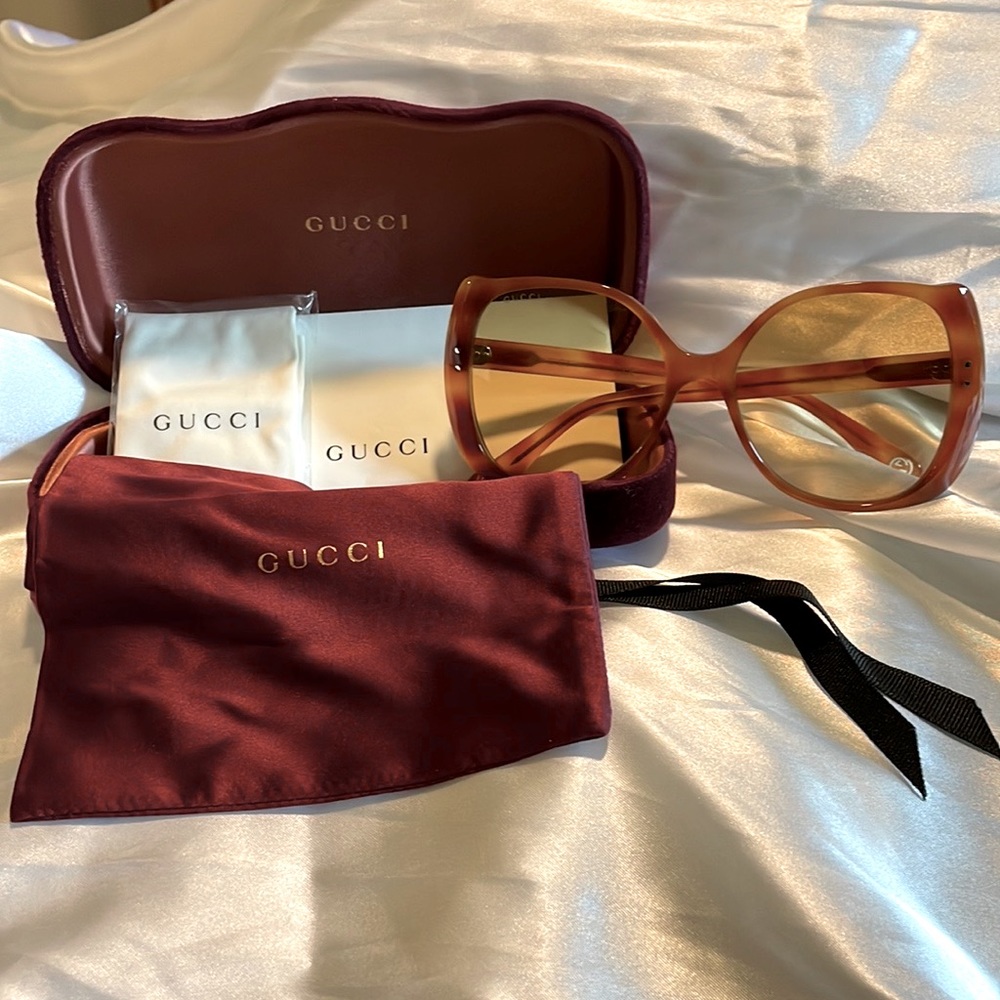 Gucci 56mm core square sunglasses